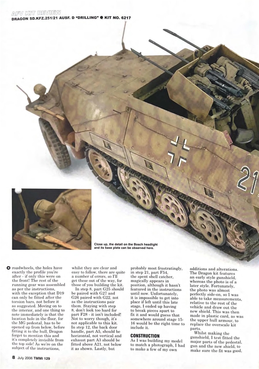 Tamiya Model Magazine Preview Pages
