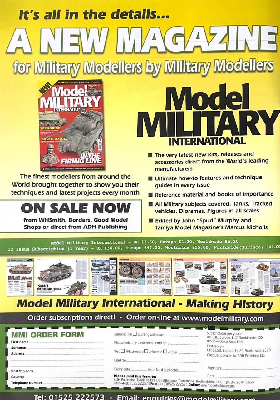 Tamiya Model Magazine Preview Pages