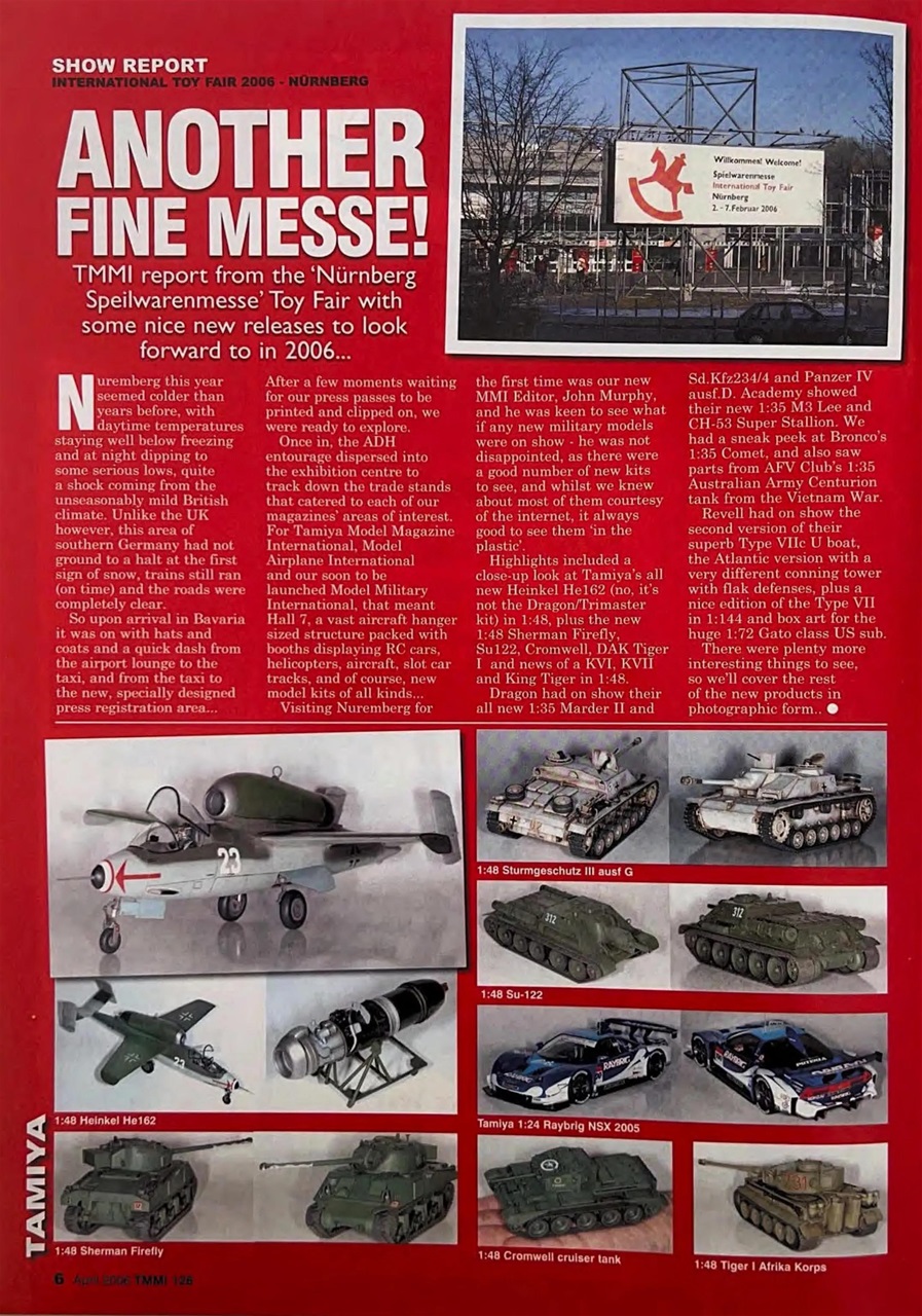 Tamiya Model Magazine Preview Pages
