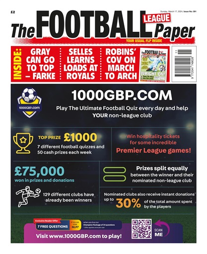 The Football League Paper issue 