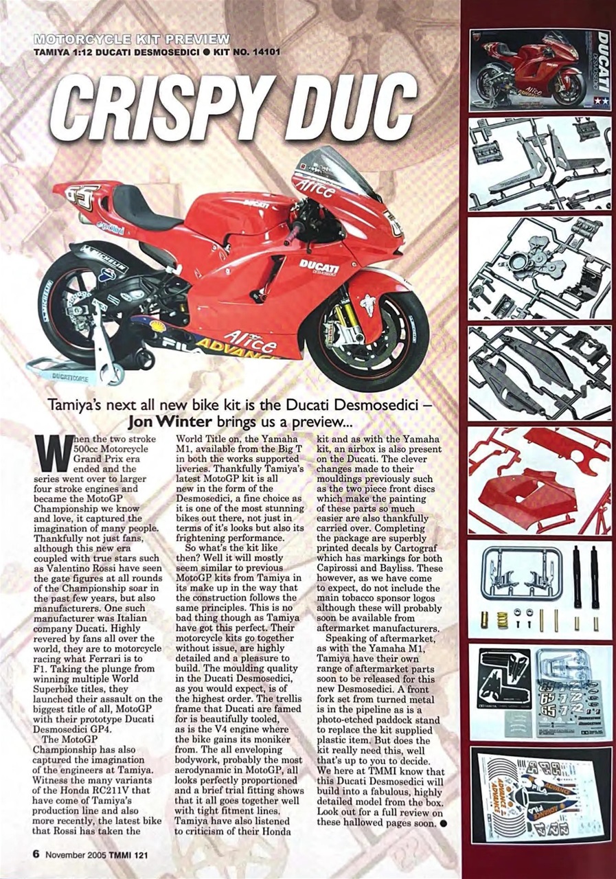 Tamiya Model Magazine Preview Pages