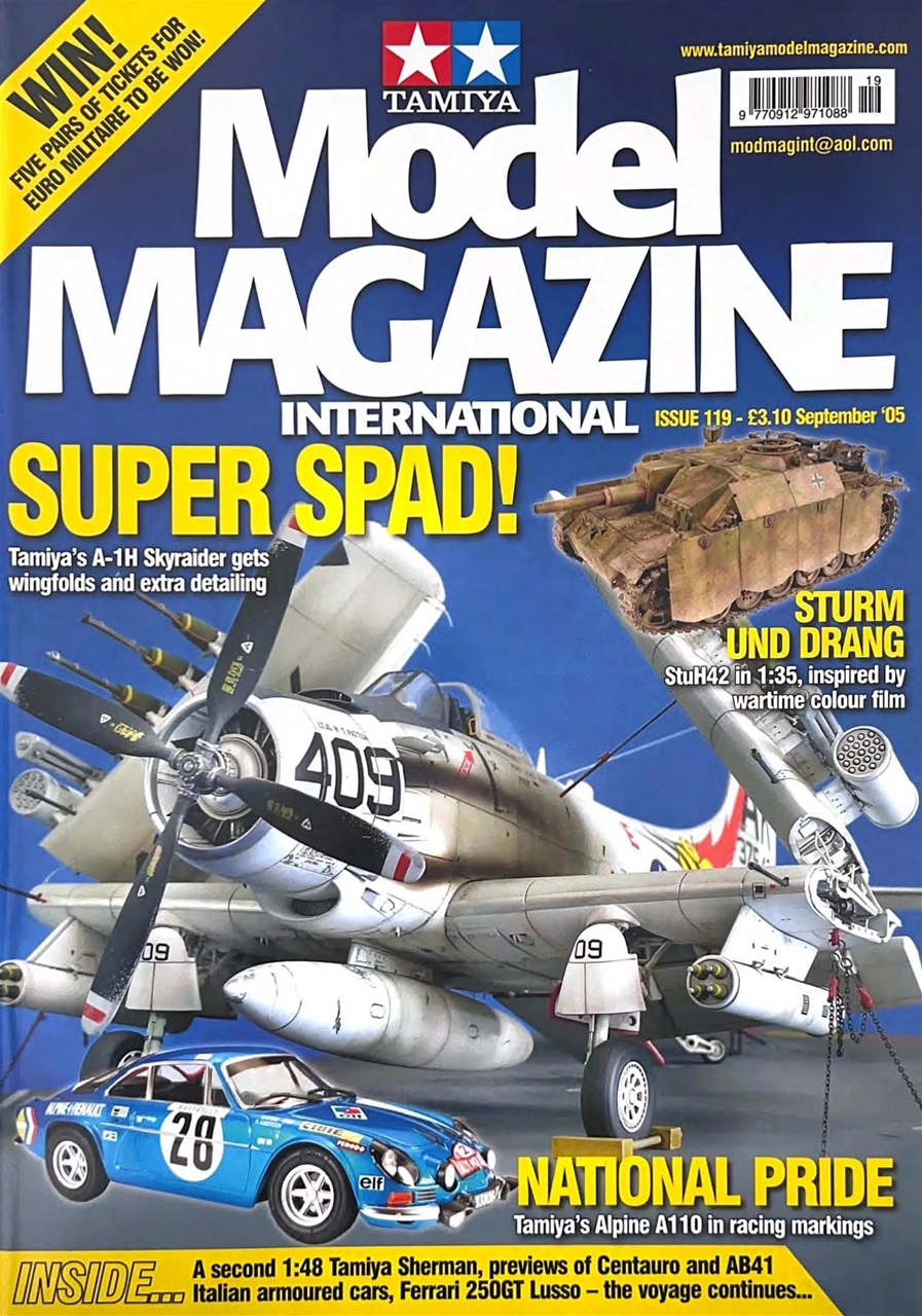 Tamiya Model Magazine Preview Pages