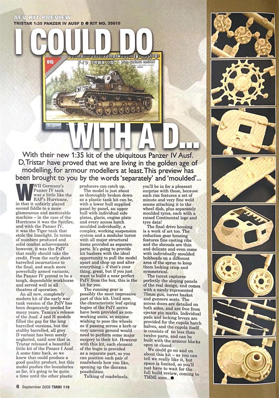 Tamiya Model Magazine Preview Pages