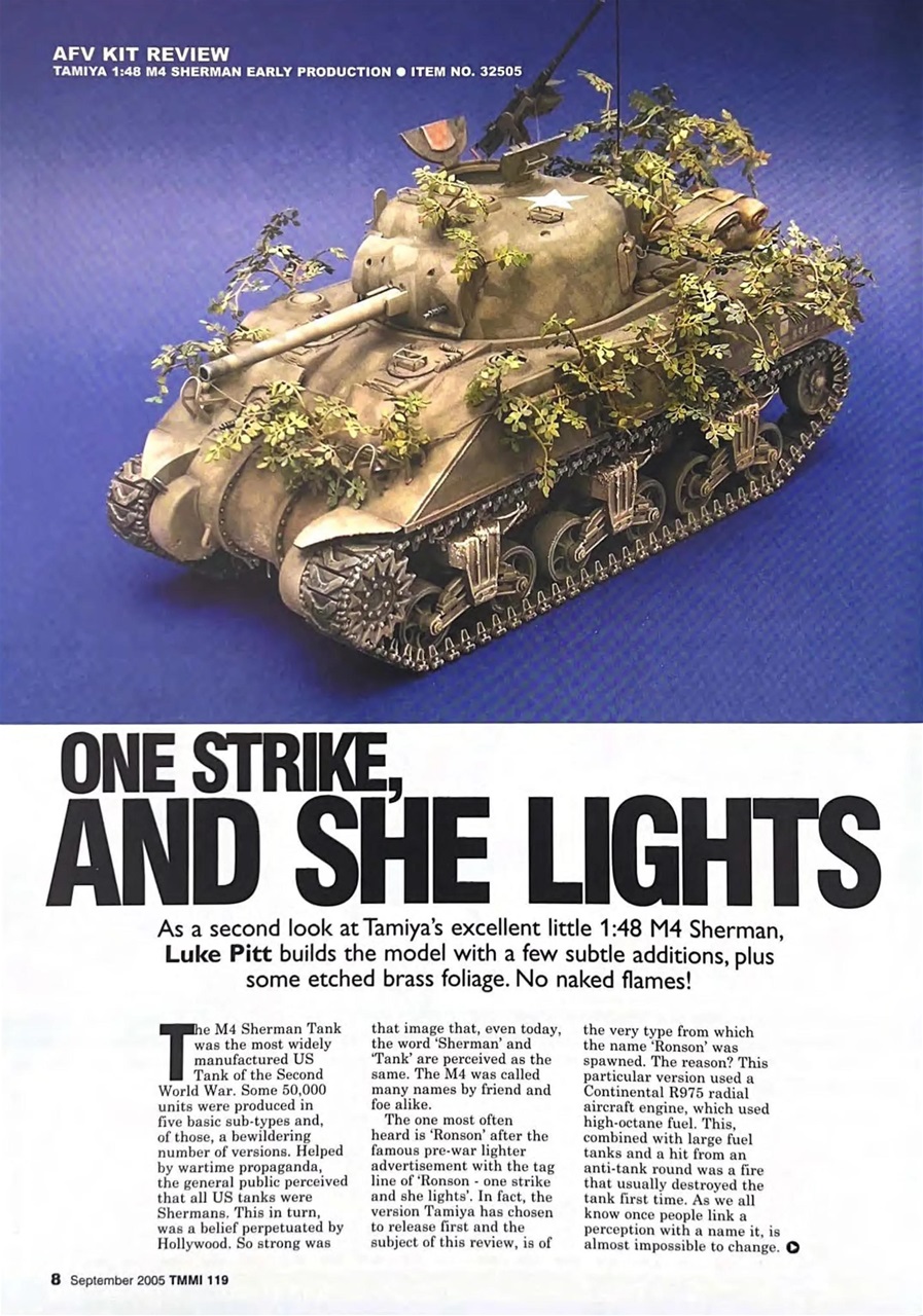 Tamiya Model Magazine Preview Pages