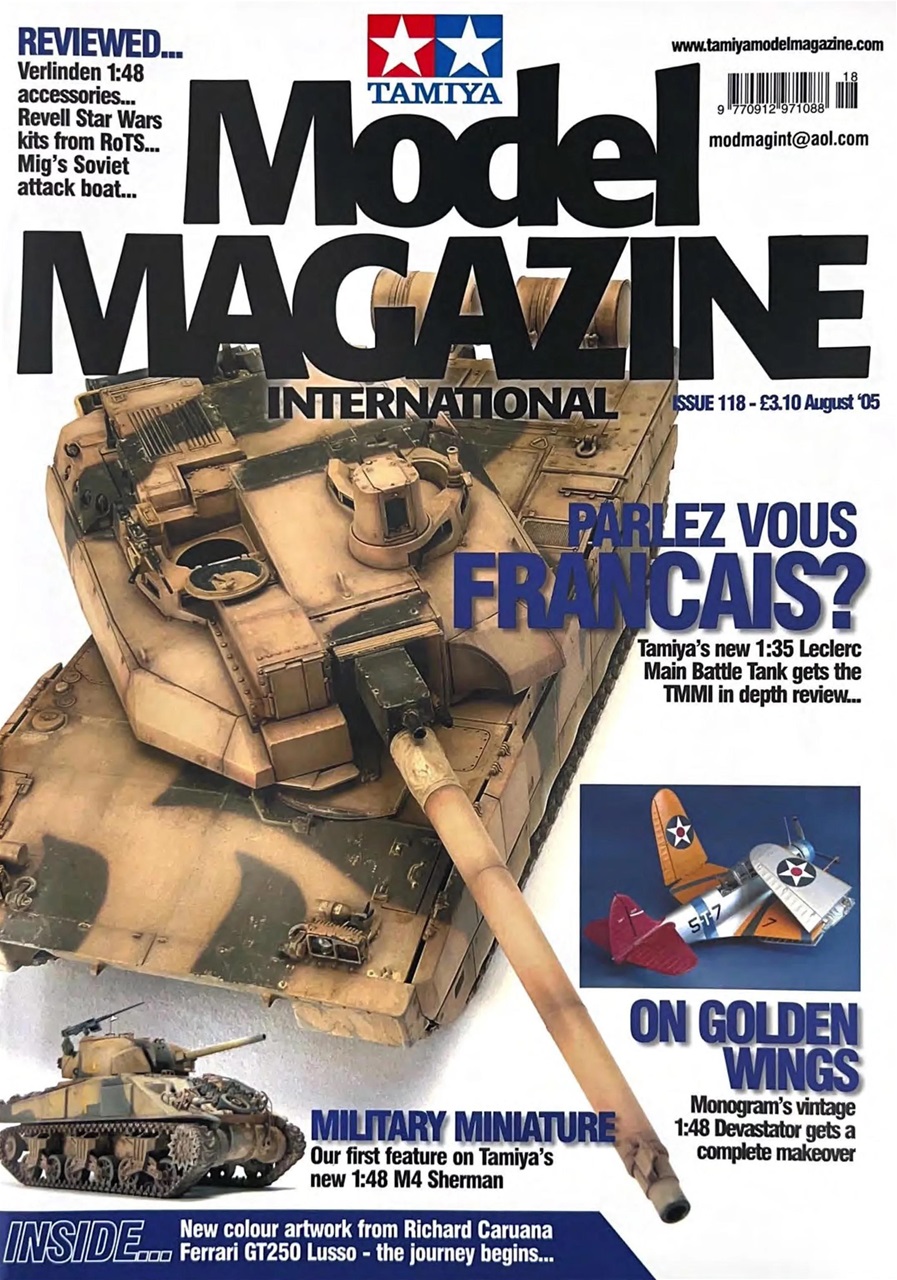 Tamiya Model Magazine Preview Pages