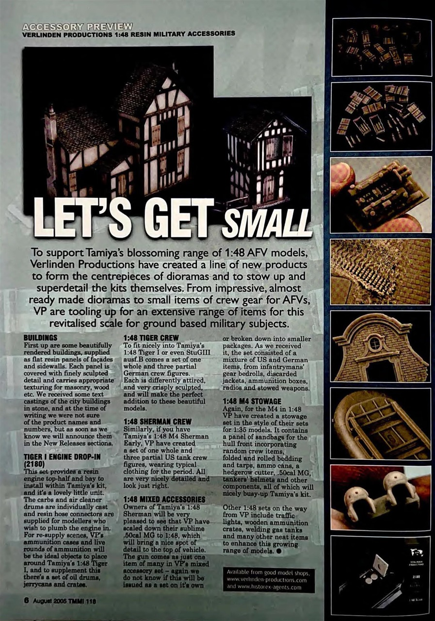 Tamiya Model Magazine Preview Pages