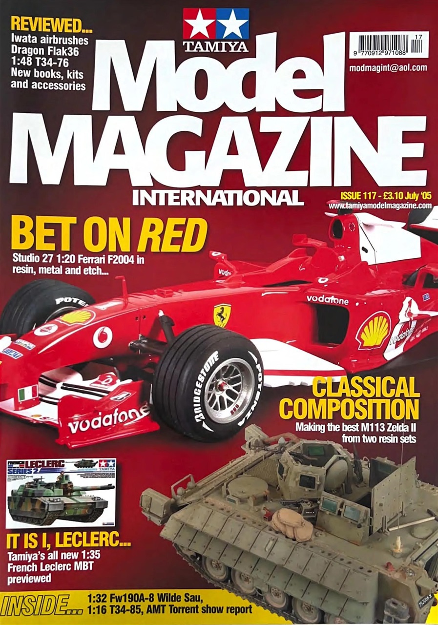 Tamiya Model Magazine Preview Pages