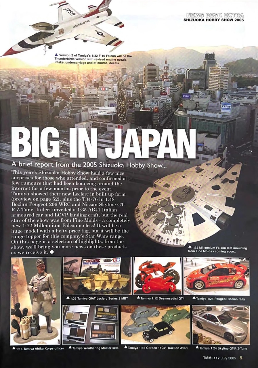 Tamiya Model Magazine Preview Pages