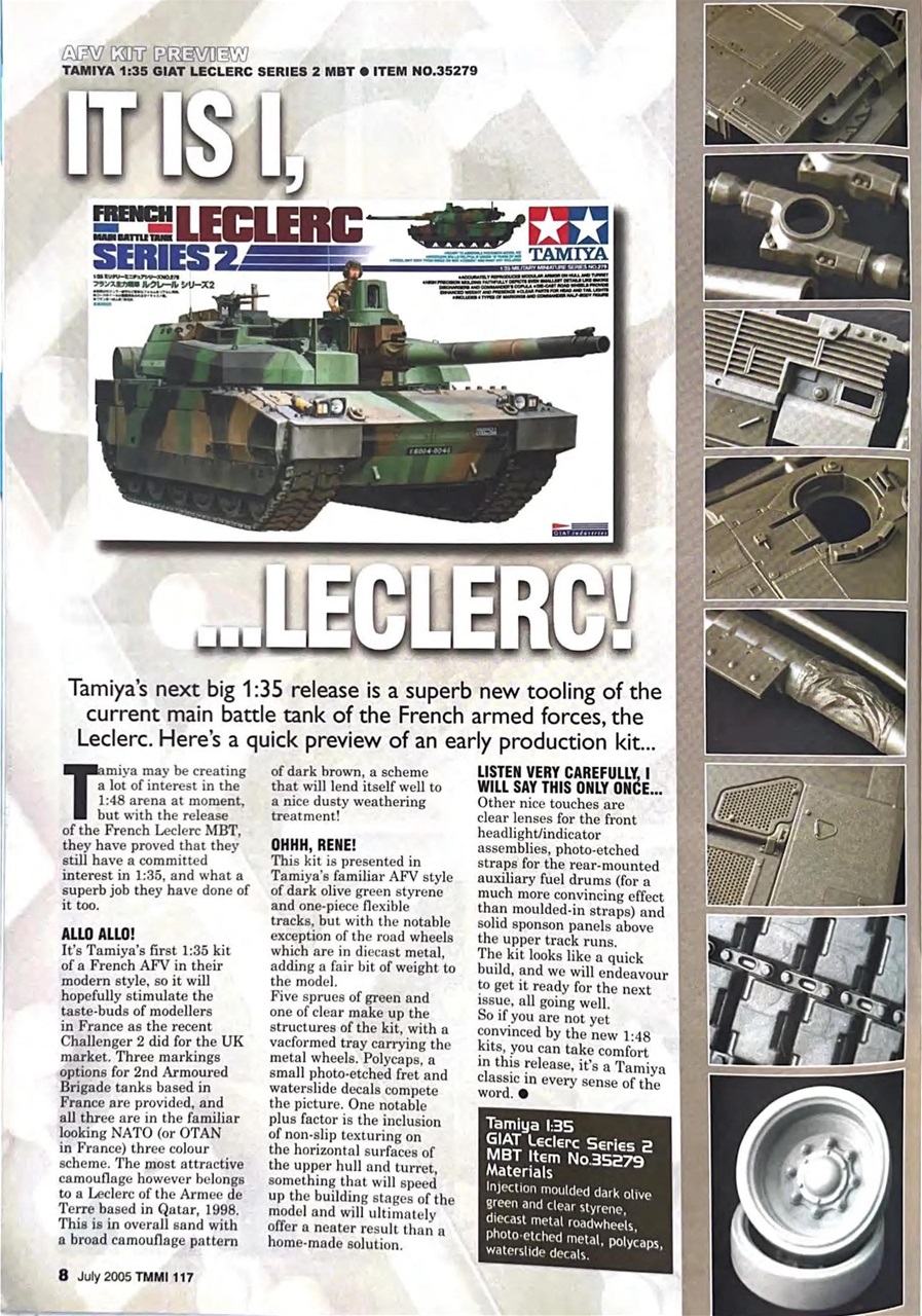 Tamiya Model Magazine Preview Pages