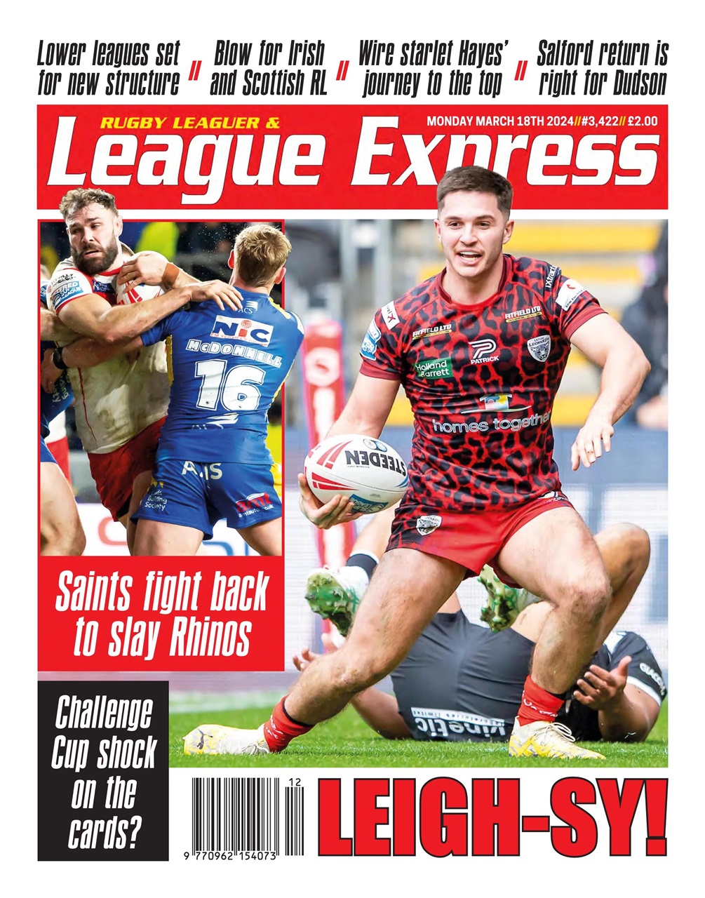 League Express Preview Pages