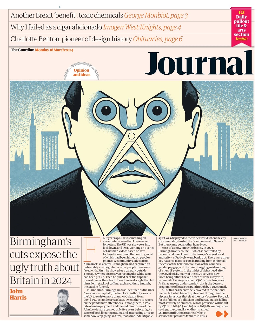 The Guardian Newspaper Preview Pages