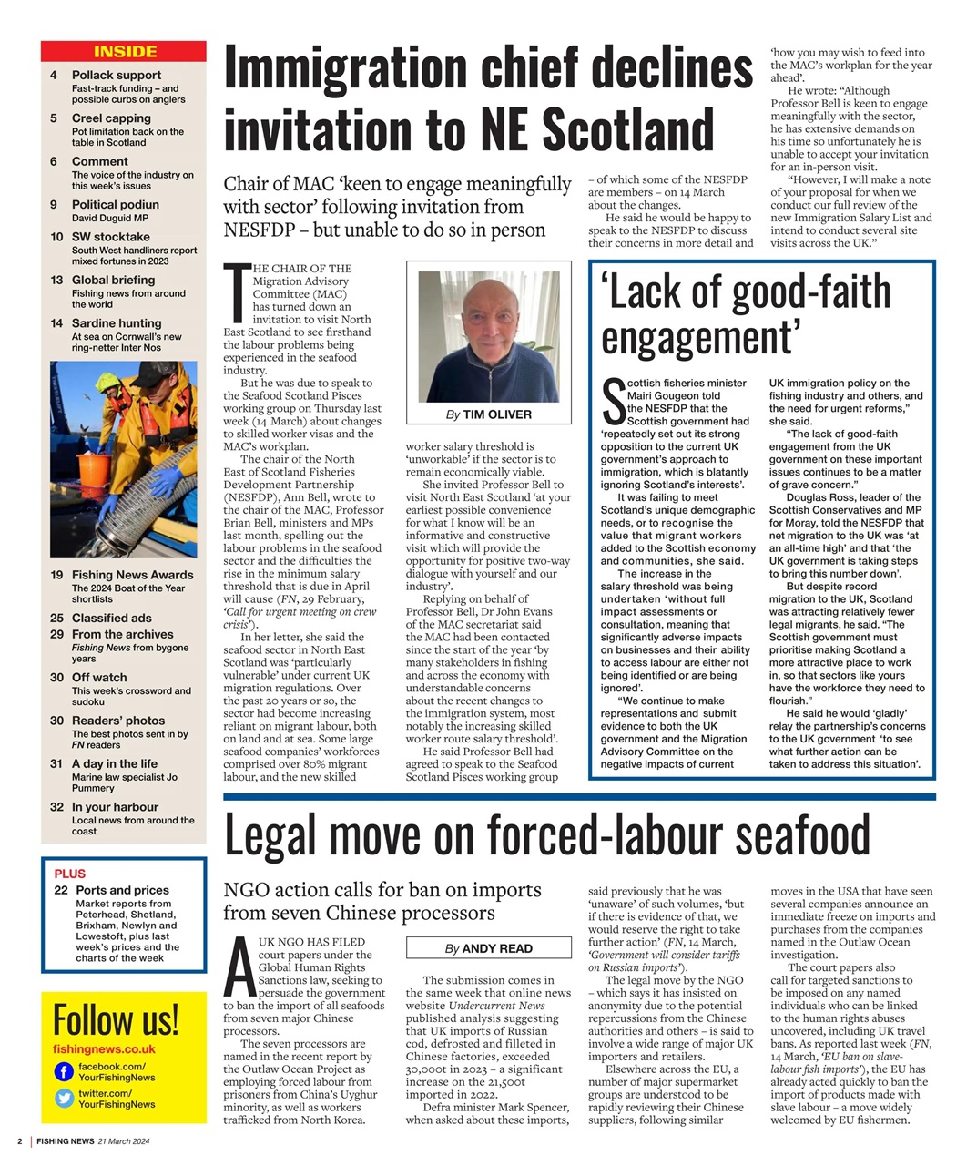 Fishing News Preview Pages
