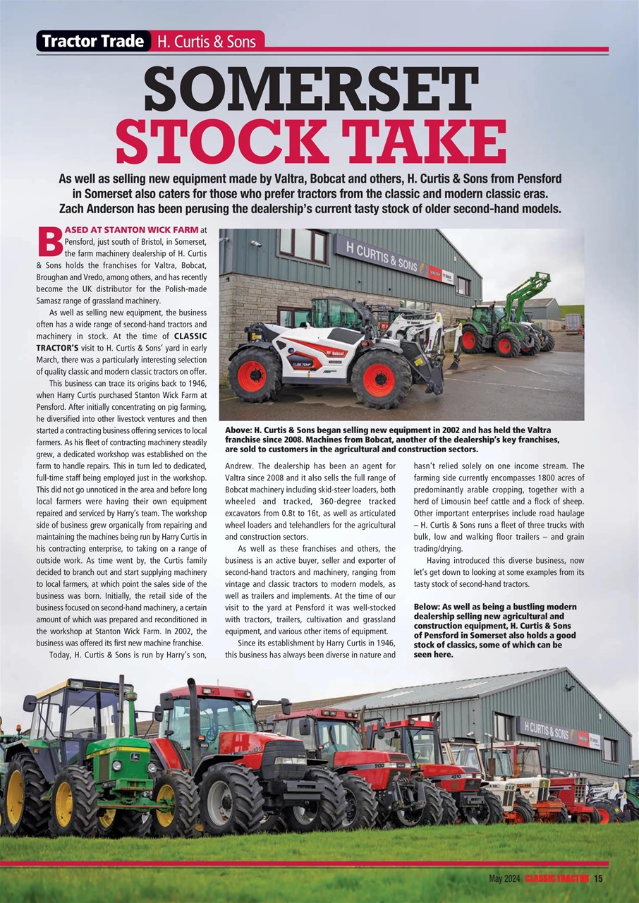 Classic Tractor Preview Pages