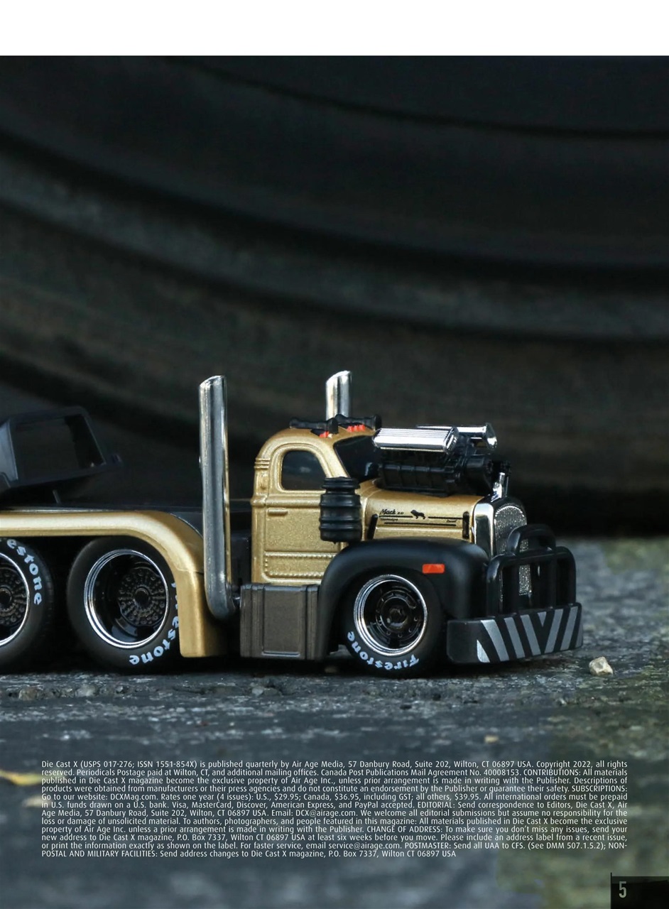Die Cast X Magazine Preview Pages