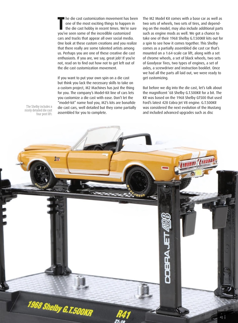 Die Cast X Magazine Preview Pages