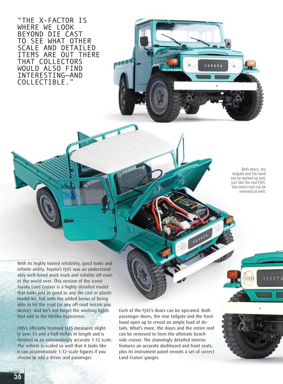 Die Cast X Magazine Preview Pages