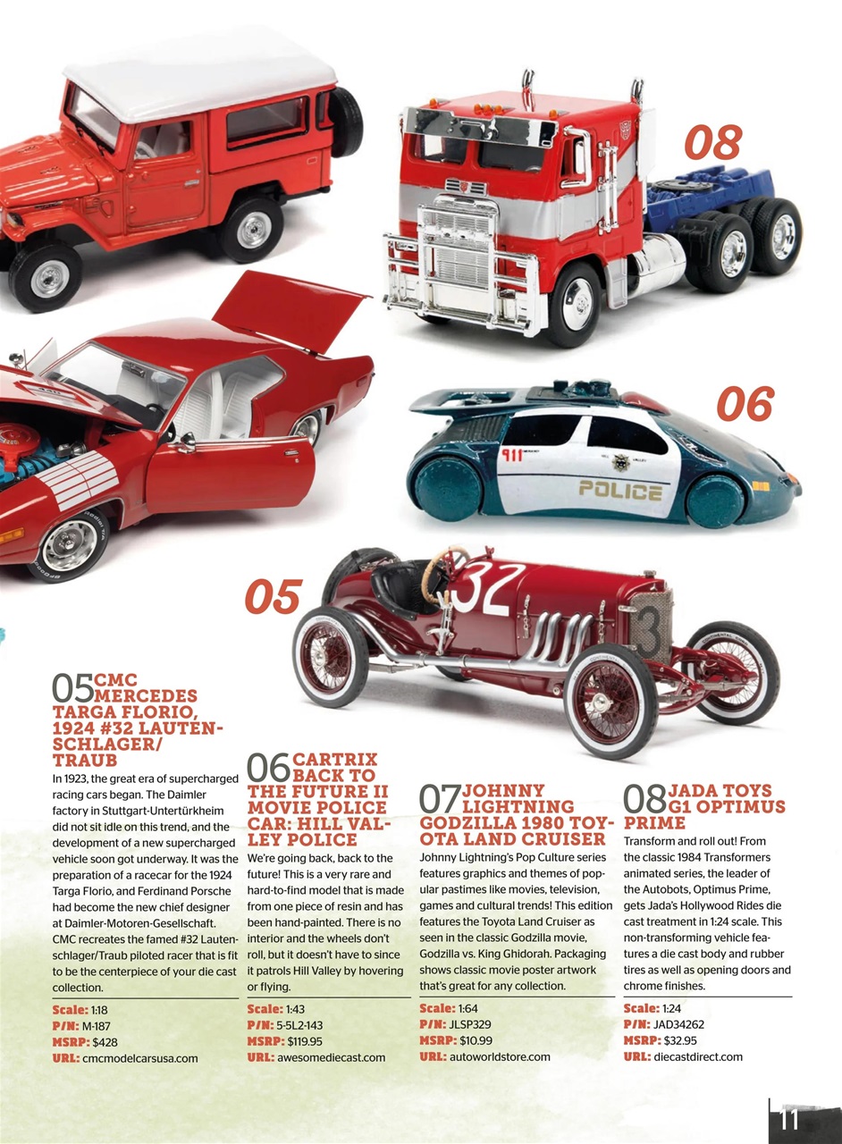 Die Cast X Magazine Preview Pages
