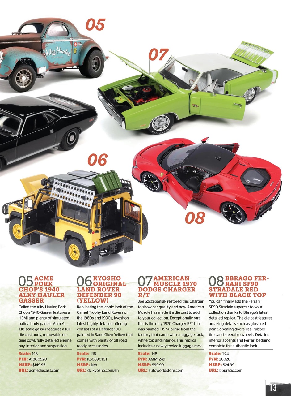 Die Cast X Magazine Preview Pages