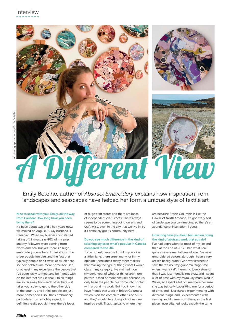 Stitch magazine Preview Pages