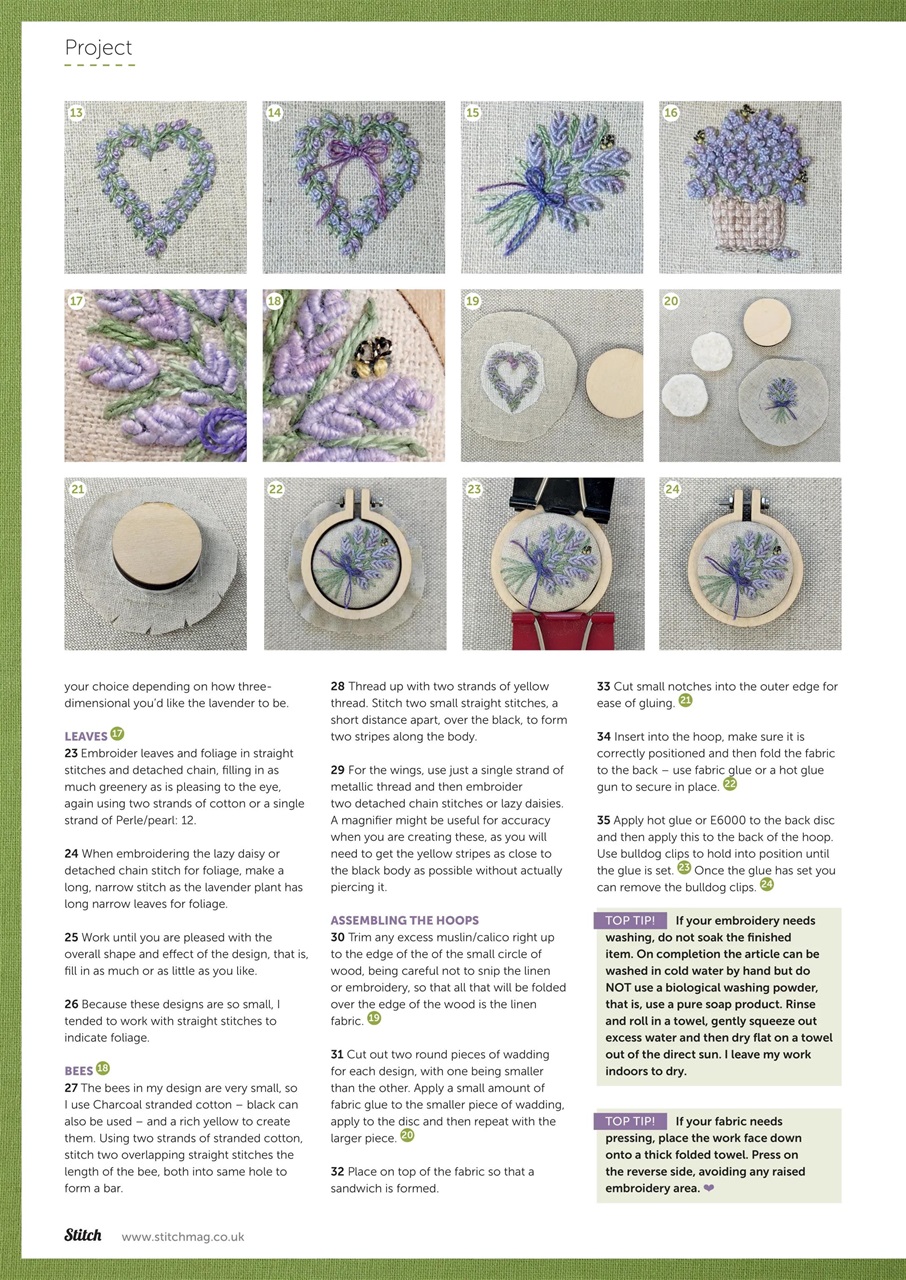 Stitch magazine Preview Pages