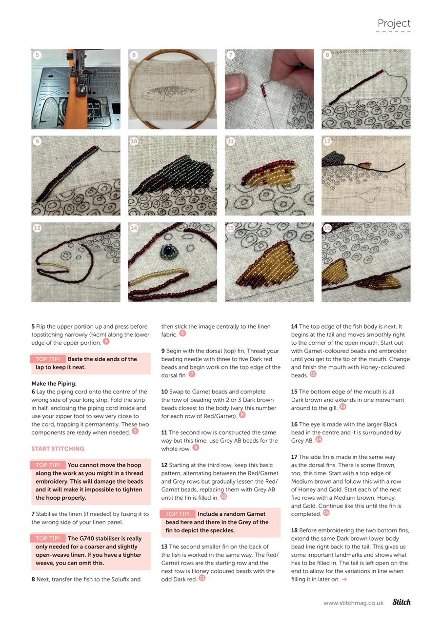 Stitch magazine Preview Pages