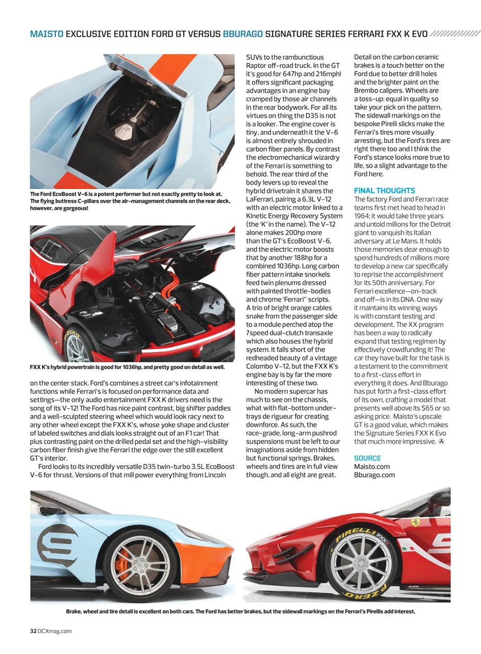 Die Cast X Magazine Preview Pages