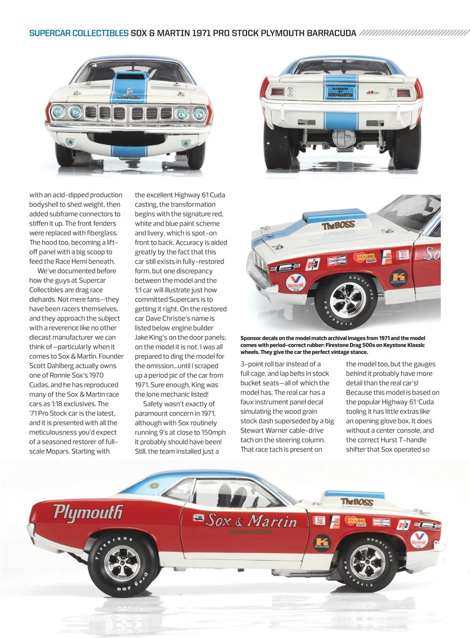Die Cast X Magazine Preview Pages