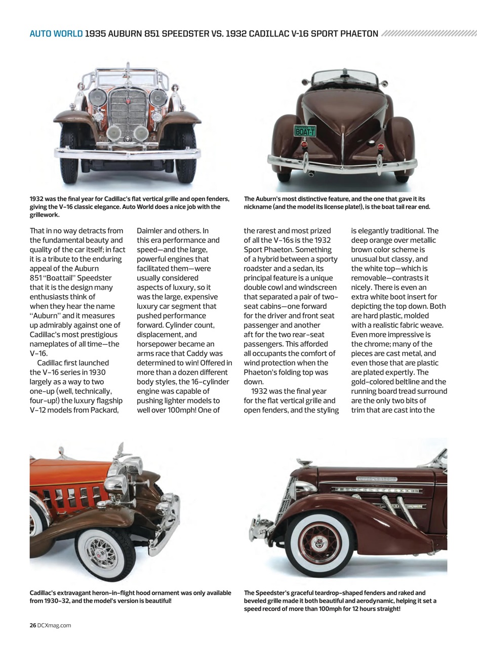 Die Cast X Magazine Preview Pages