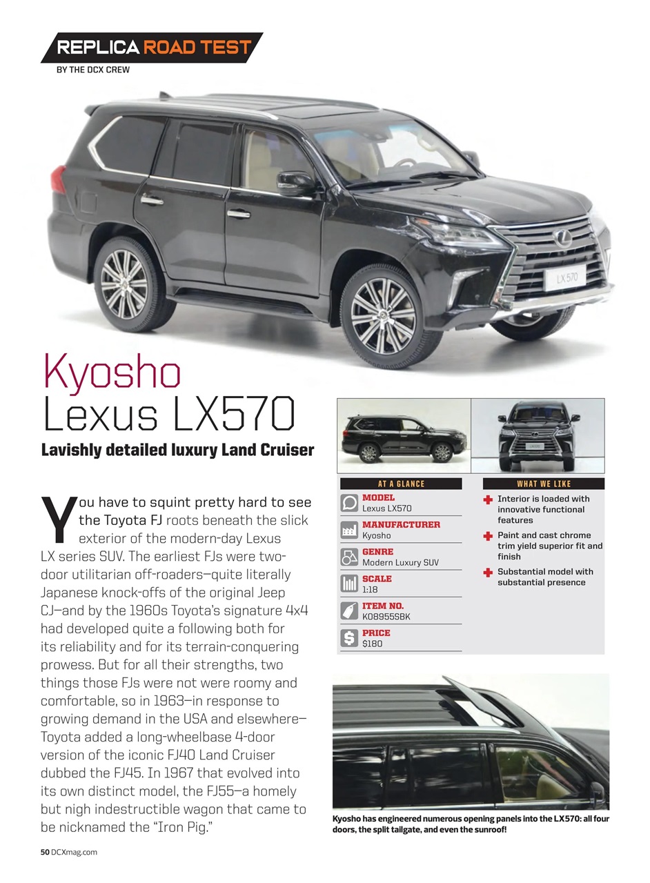 Die Cast X Magazine Preview Pages