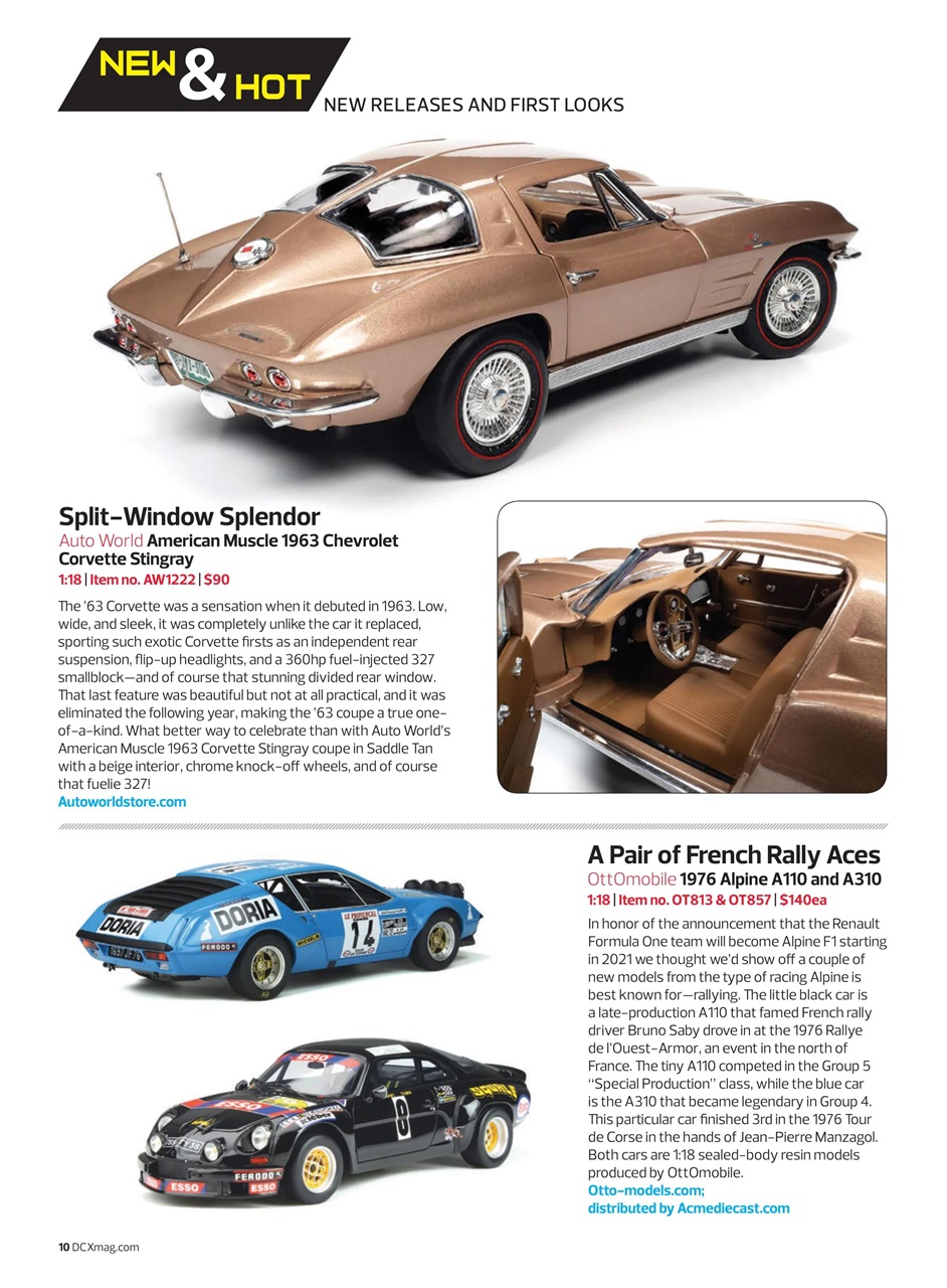 Die Cast X Magazine Preview Pages