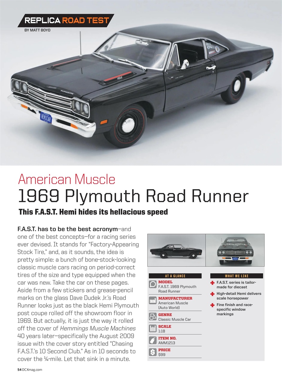 Die Cast X Magazine Preview Pages