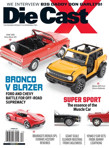 Die Cast X Magazine issue Summer 2021