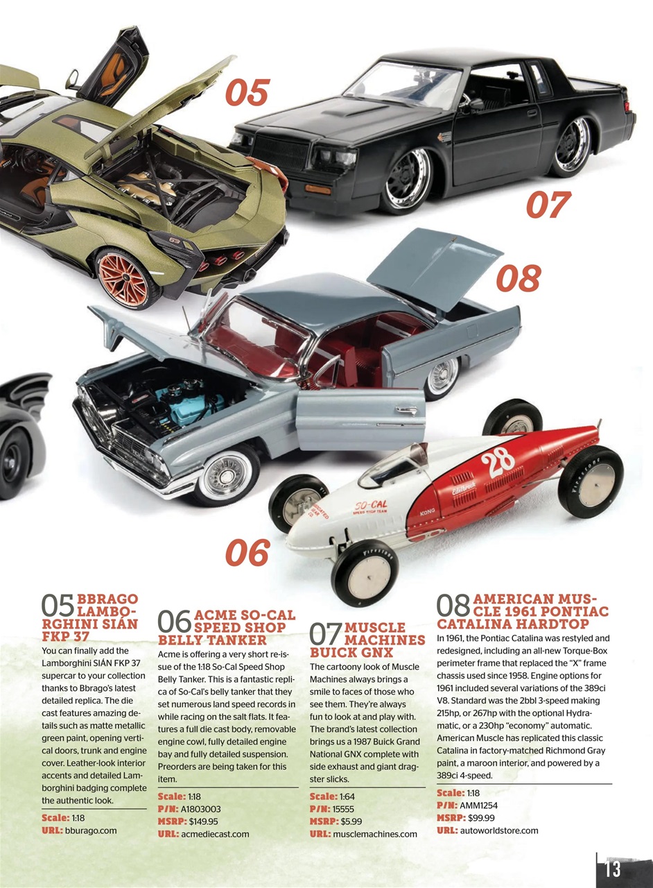 Die Cast X Magazine Preview Pages