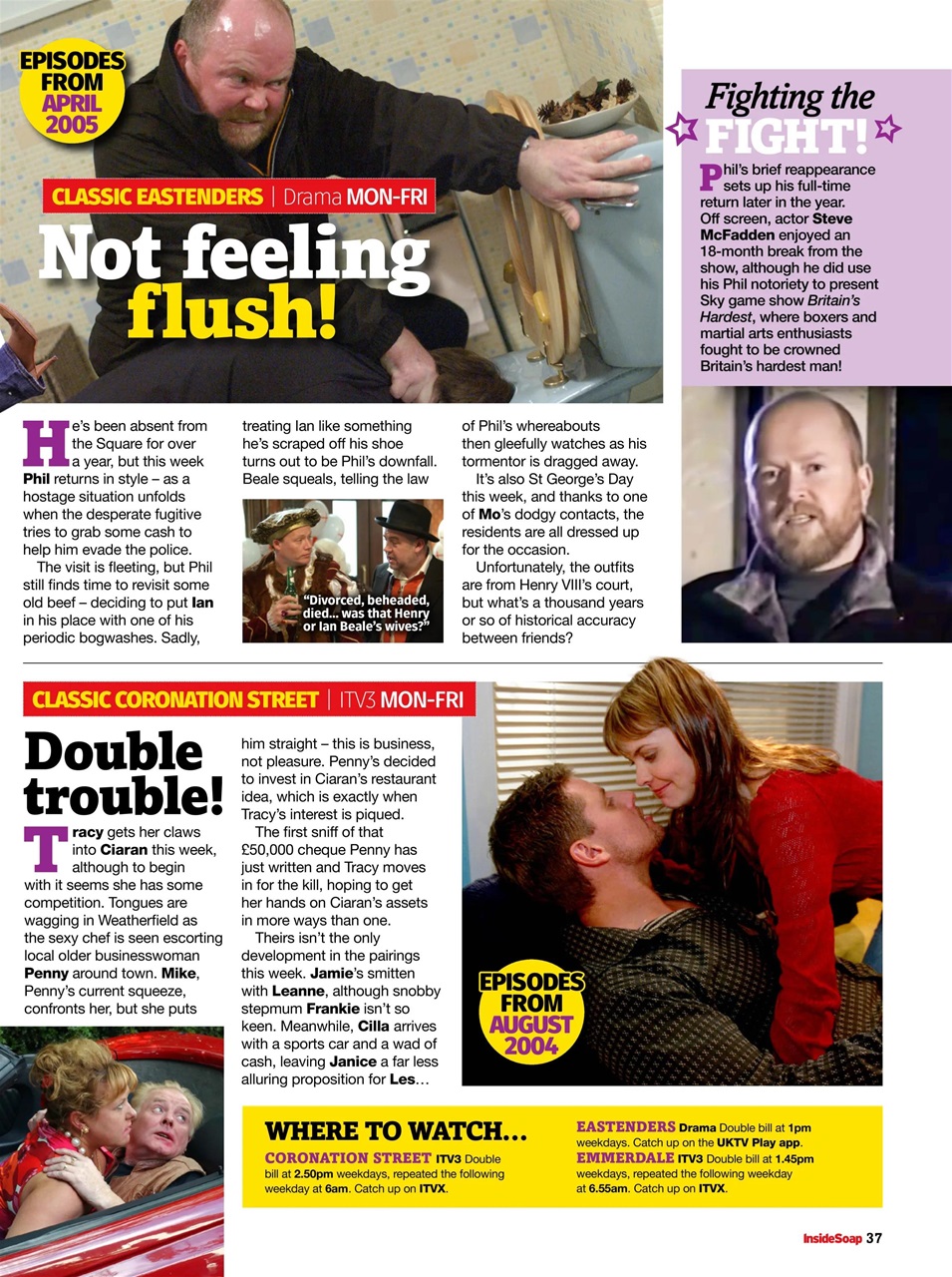 Inside Soap Preview Pages