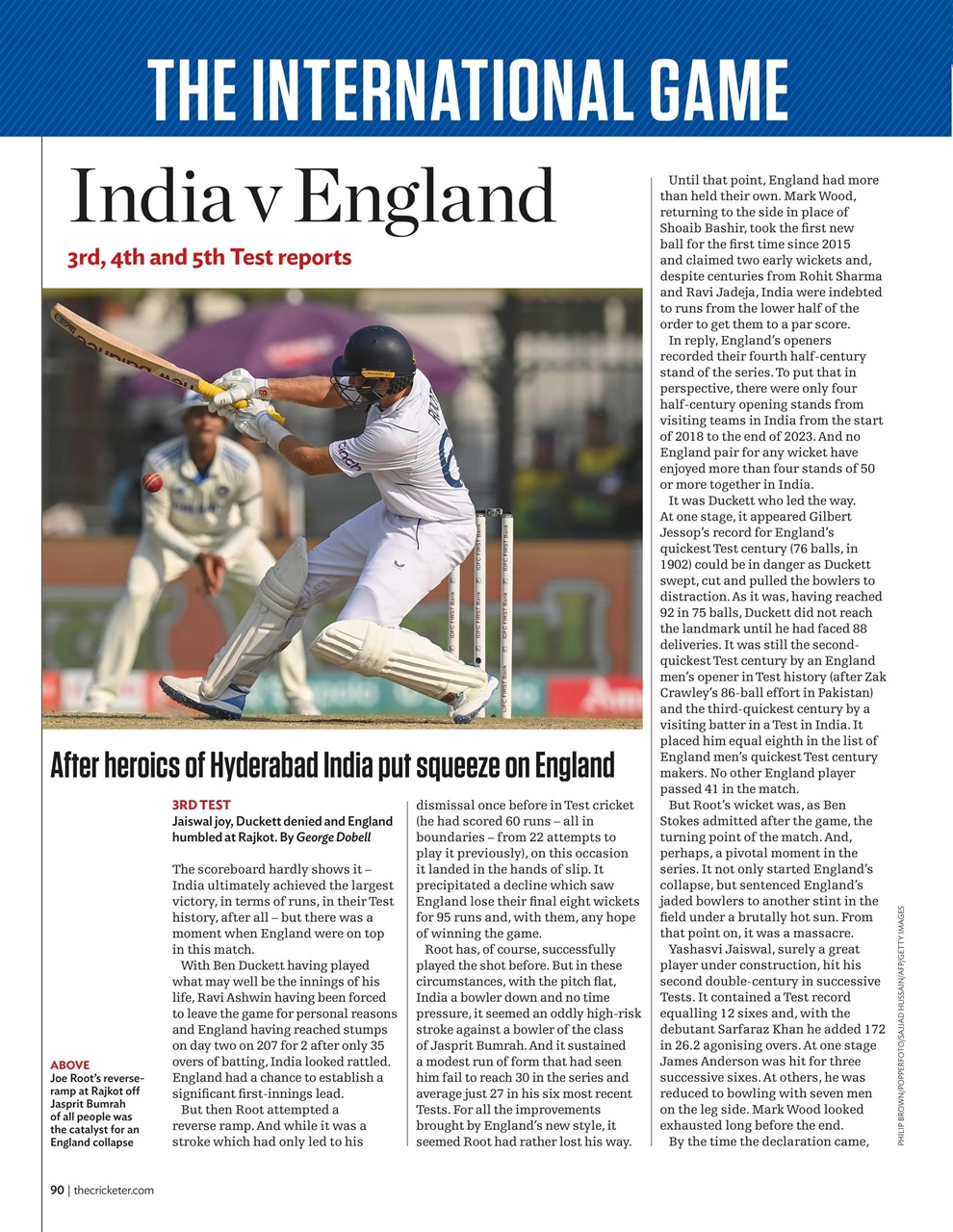 The Cricketer Magazine - April 2024 Back Issue