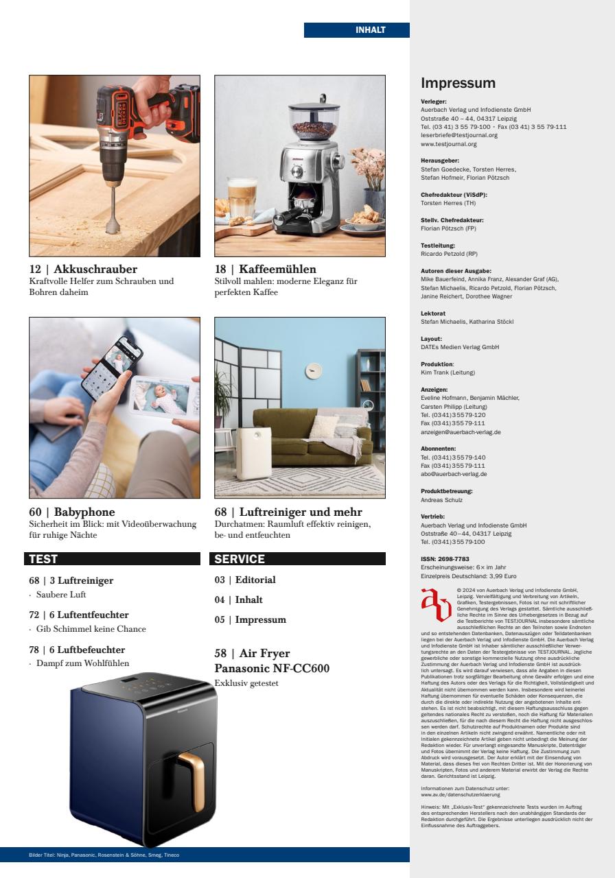 Testjournal Preview Pages