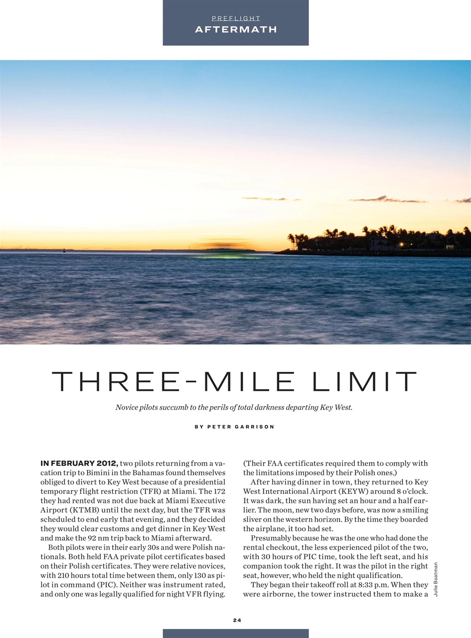 FLYING Magazine Preview Pages