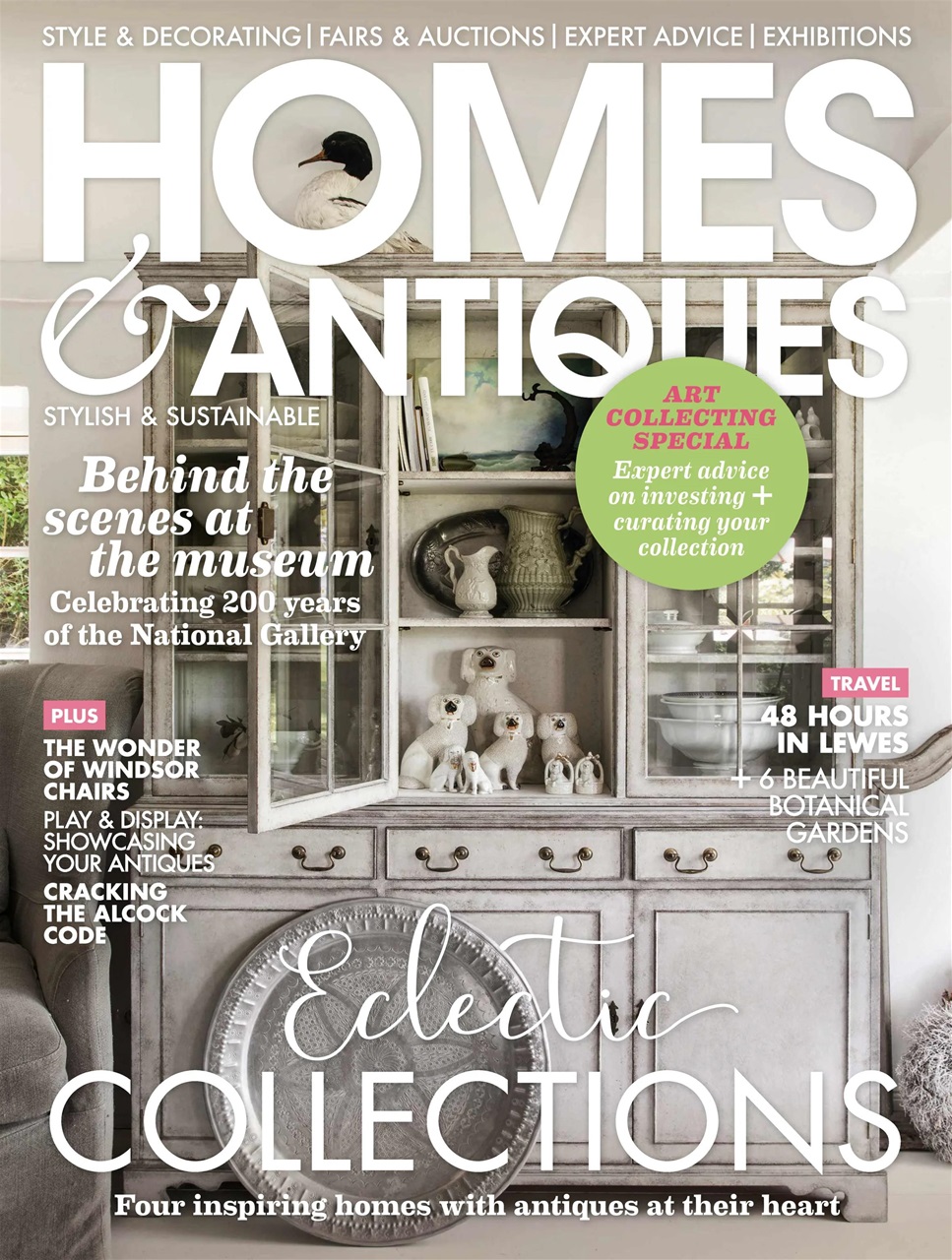 Homes & Antiques Magazine Preview Pages