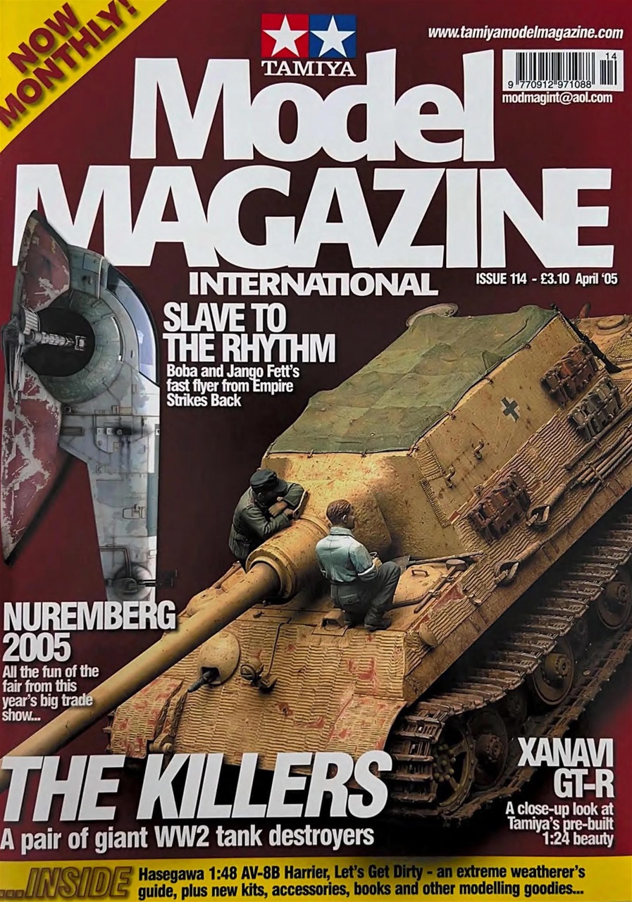 Tamiya Model Magazine Preview Pages