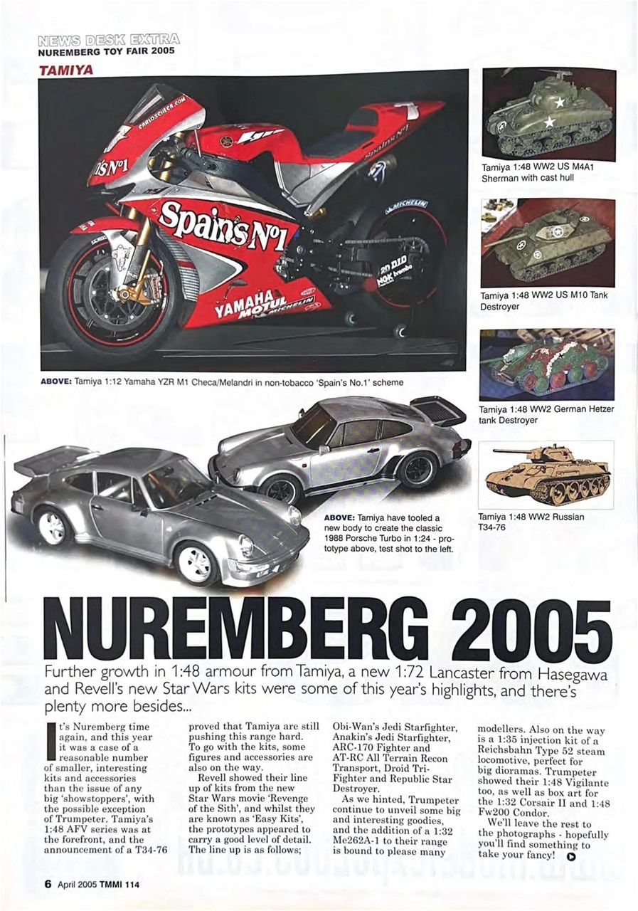 Tamiya Model Magazine Preview Pages