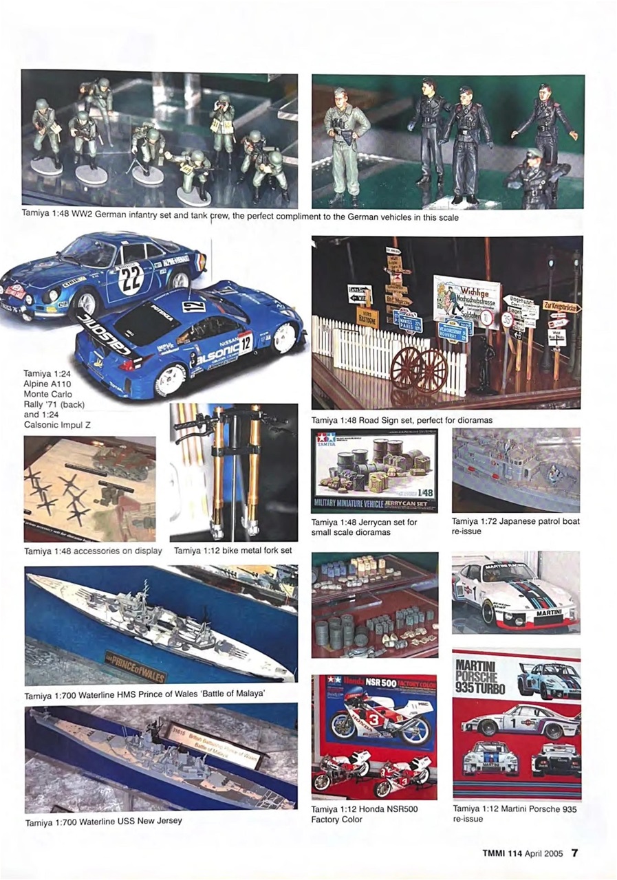 Tamiya Model Magazine Preview Pages