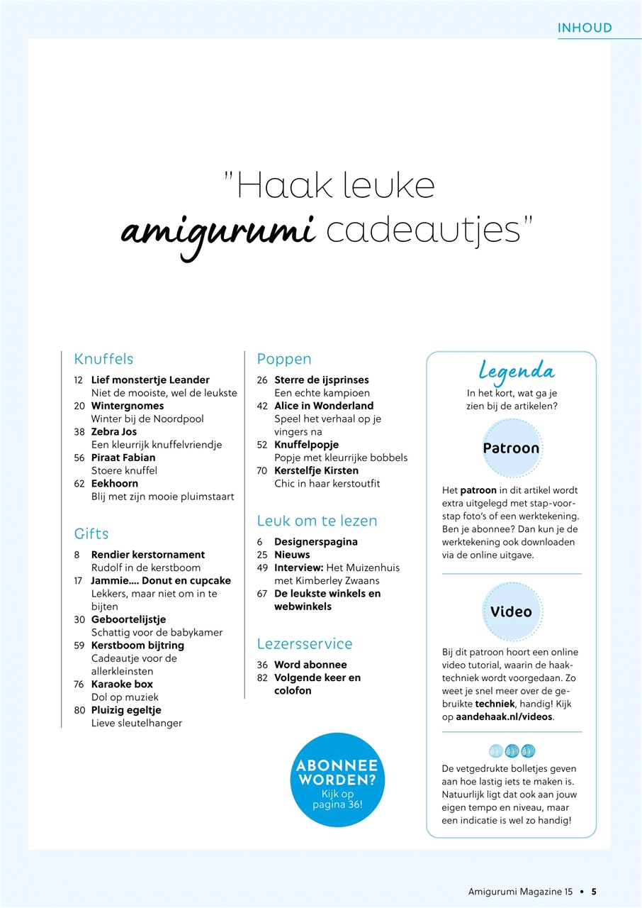 Amigurumi Magazine Preview Pages