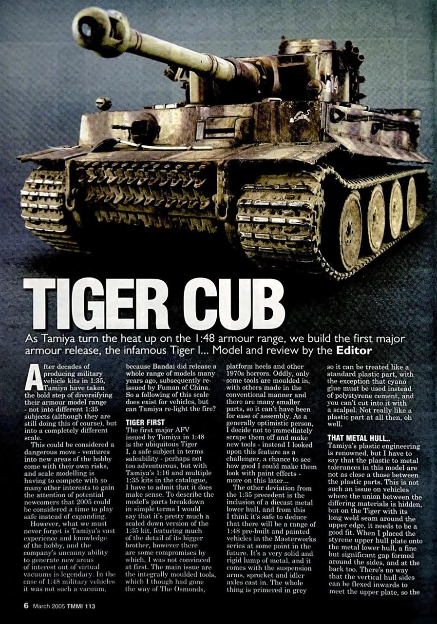 Tamiya Model Magazine Preview Pages