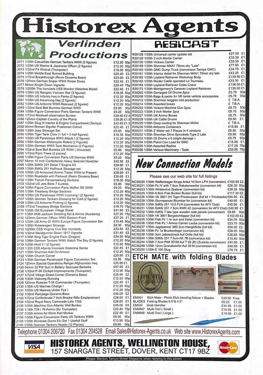 Tamiya Model Magazine Preview Pages