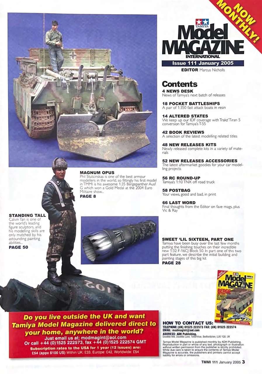 Tamiya Model Magazine Preview Pages