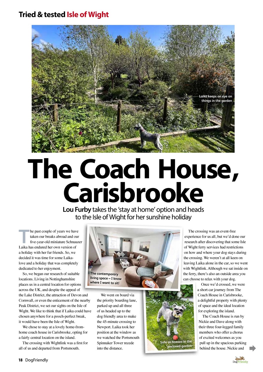 Dog Friendly Preview Pages