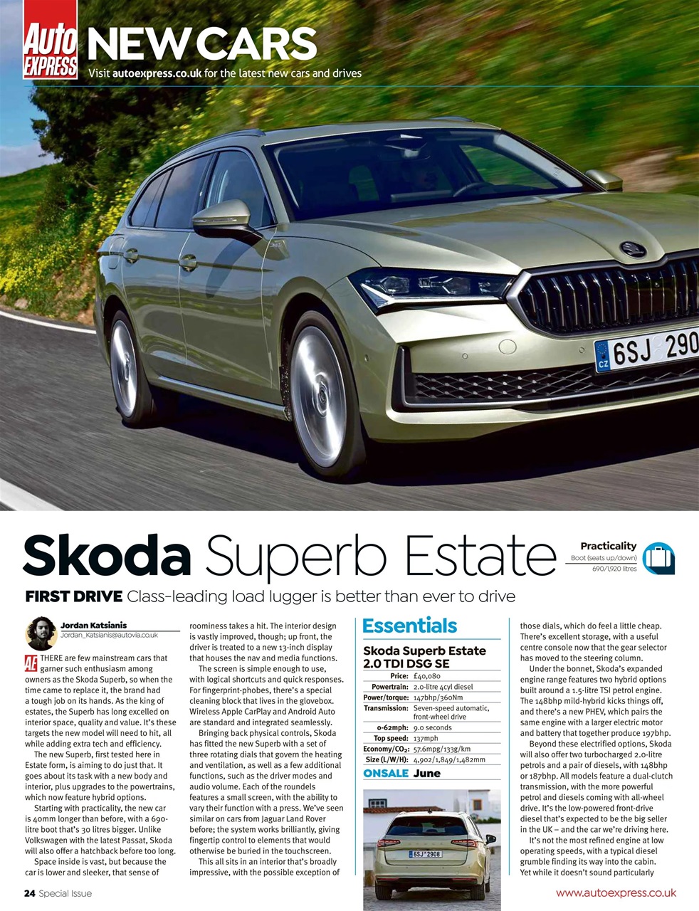 Auto Express Preview Pages