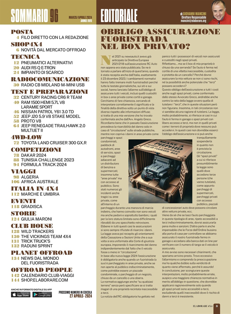 Elaborare 4x4 Preview Pages