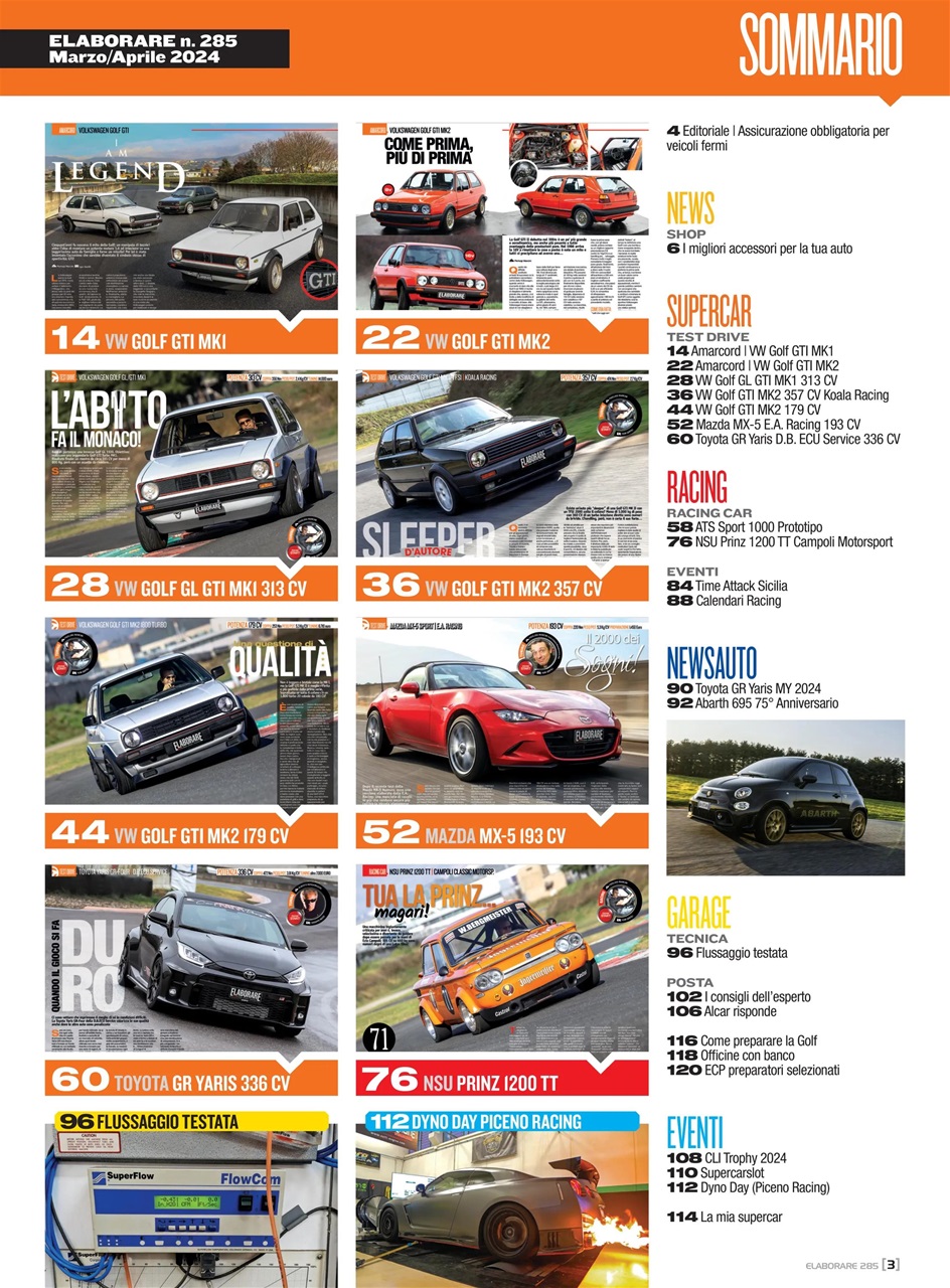 Elaborare GT Tuning Preview Pages