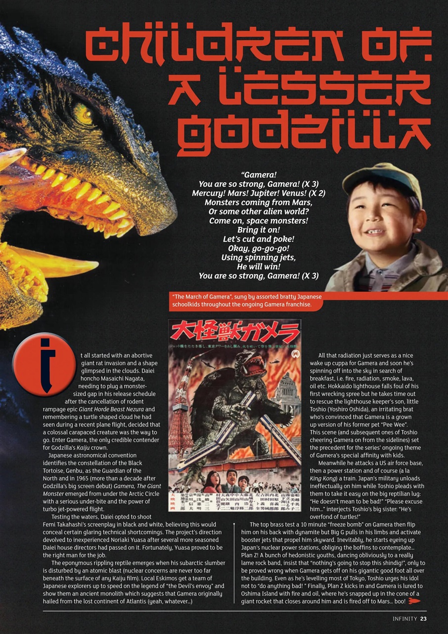 Infinity Magazine Preview Pages